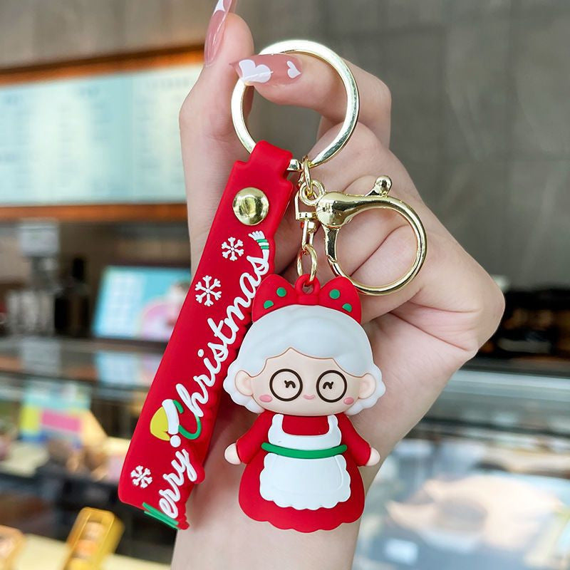 Wholesale Santa Claus Christmas Keychains